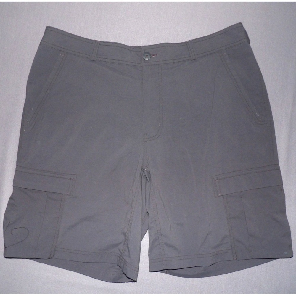 REI Co-Op Gray Nylon‎ Stretch 9" Cargo Trail Hiking Shorts Men's 38